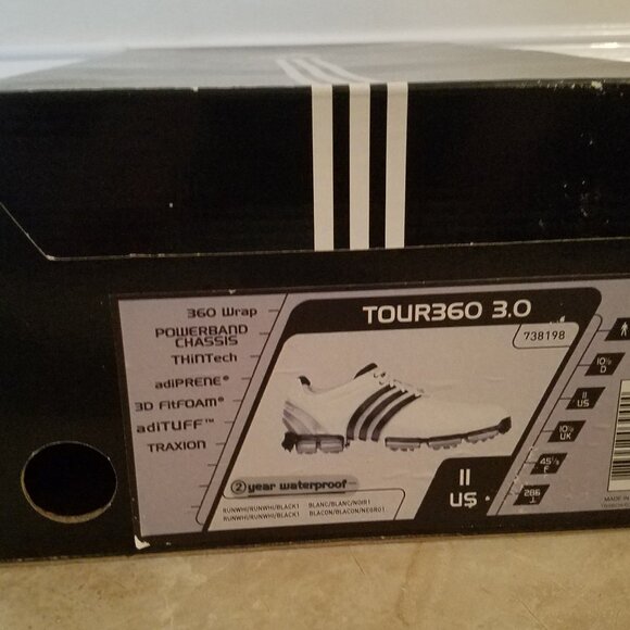 NWT Adidas Golf Shoes Tour 360 3.0 - Picture 5 of 6